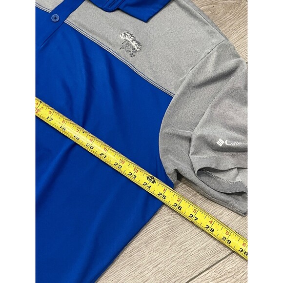 Torrey Pines San Diego Columbia Golf Polo Shirt Preppy Mens 2XL Casual Blue - Picture 7 of 7